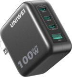 100W USB C Charger Block, 4-Port GaN and Ultra-Compact Wall Adapter, for MacBook, iPhone 17/16 Series, Samsung Galaxy, Pixel, and More - Image 2