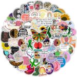 105 PCS Mental Health Stickers, Mental Health Matters Awareness Stickers for Kids Adults, Therapy Vinyl Decals for Water Bottles, Laptop, School Therapist Must Haves - Image 2