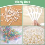 Cotton Swab Holder for Travel, 2 Pcs Portable Small Dental Floss Holder Empty Metal Cotton Ball Holder, Travel Floss Picks Case with Dustproof Lid for Cotton Swabs Hair Ties Floss - Image 8