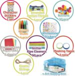 Olly Kids Craft Kits Library in a Plastic Craft Box Organizer- Craft and Art Supplies for Kids Ages 4 5 6 7 8 9 10 11 &12 Year Old Boys & Girls - Image 4