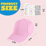 Klever Kits Decorate Your Own Baseball Cap with 7 Sheets Gems Stickers, Art & Crafts Kit for Kids, Fun Creative DIY Toys for Kids Girls - Image 7