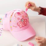 Klever Kits Decorate Your Own Baseball Cap with 7 Sheets Gems Stickers, Art & Crafts Kit for Kids, Fun Creative DIY Toys for Kids Girls - Image 9