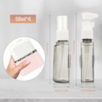 Bpluma Travel Bottles, Leak Proof Containers For Toiletries TSA Approved Airplane Accessories Kits For Liquid With Labels - Image 3