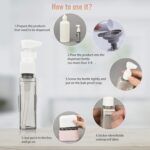 Bpluma Travel Bottles, Leak Proof Containers For Toiletries TSA Approved Airplane Accessories Kits For Liquid With Labels - Image 6