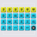 TidyFriend Exercise Dice – 6 Sided Foam Workout Dice for Teens & Adults, Fun Fitness Equipment for Solo or Group Classes, Home Gym Use – Great Workout Equipment & Gifts for Gym Lovers (Blue) - Image 3