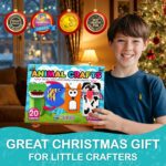 Craftikit® 20 Award-Winning Animal Toddler Arts and Crafts for Kids Ages 3-10 Years, All-Inclusive Animal Craft Kits, Fun Toddler Craft Box for Girls, Boys in Preschool - Image 3
