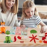 Coola Craft Kits for Kids Felt Animal Toddler Craft - 6Pack Art and Craft DIY Early Educational Toys Suitable Need Best Gift for Kids Age 3-6,7,8,9 - Image 4