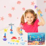 Coola Sea Animal Craft Kit Set for Preschool Kids - Educational Marine Life Kit with Felt & Wood for Ages 3-8, Fun & Easy DIY Activity for Boys & Girls, Pack of 6 - Image 4