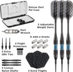 Viper Bobcat Adjustable Weight Soft Tip Darts with Storage/Travel Case - Image 5