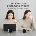 REACHER Fast Custom Pomodoro Timer Cube | Productivity Timer | Small Visual Cube | Silent, Vibrate Reminder | Adjustable Sound Alert | Magnetic, Visual Countdown | for ADHD, Study, Kitchen, Classroom - Image 5