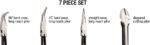 SUNEX TOOLS 3613V 7-Piece Long Reach Pliers Set - Image 3