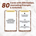Life Sutra Work-Life Balance Affirmation Cards for Men & Women – 80 Mindfulness, Stress Relief & Self-Care Cards for Daily Balance, Focus, Motivation & Emotional Wellness at Work and Home - Image 5