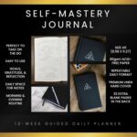 Self-Mastery Journal for Men - Gratitude Journals – 5 Minute Journal - Reflection Manifestation Journals for Mindfulness – Self Care Journal – Goal / Guided Gratitude Journal for Women & Men - Image 4