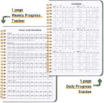 Guirnd Undated Fitness Workout Journal for Men & Women, A5(8.5" x 6.7") Fitness Journal Workout Planner, Workout Log Book Planner for Tracking, Motivating, and Achieving Your Fitness Goals - Green - Image 4