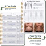 Guirnd Undated Fitness Workout Journal for Men & Women, A5(8.5" x 6.7") Fitness Journal Workout Planner, Workout Log Book Planner for Tracking, Motivating, and Achieving Your Fitness Goals - Green - Image 5