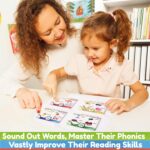 THE BAMBINO TREE Phonics Flash Cards - Learn to Read in 20 Phonic Stages - Education for Kids Ages 4-8 Kindergarten 1st 2nd Grade - Image 4