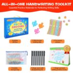 Magic Grooved Writing Practice for Kids Ages 3-8 – Reusable Handwriting Practice Books and Preschool Learning Activities, Perfect Educational Gift - Image 4