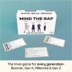 Spin Master Games, Mind The Gap Just The Questions, Expansion Pack with 1000 New Questions for All Generations + 50 New Challenge Cards - Image 6