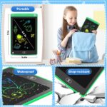 4 Pack LCD Writing Tablet for Kids, 8.5 Inch Colorful Doodle Board Drawing Tablet, Educational Learning Toys Birthday Gifts for Boys Girls Age 3 4 5 6 7 8 - Image 7