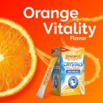 Emergen-C Crystals, On-the-Go Emergen-C Immune Support Supplement with Vitamin C, B Vitamins, Zinc and Manganese, Orange Vitality - 56 Stick Packs - Image 6