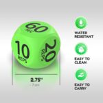 TidyFriend Exercise Dice – 6 Sided Foam Workout Dice for Teens & Adults, Fun Fitness Equipment for Solo or Group Classes, Home Gym Use – Great Workout Equipment & Gifts for Gym Lovers (Yellow) - Image 4