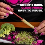 Ceramic Tip Pre-Rolled Cones, 6pcs – Slow Burning, Premium Reusable Cones with Durable Ceramic Tips – Includes Pre-Rolled Unrefined Brown Paper Cones & Protective Travel Storage Tube - Image 7