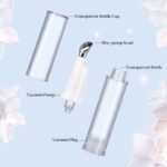 3Pcs 5/10/15ml Eye Gel Cream Container Flat Applicator Eye Cream Lip Gloss Airless Pump Travel Bottles with Metal Massage Tip Head - Image 4
