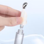 3Pcs 5/10/15ml Eye Gel Cream Container Flat Applicator Eye Cream Lip Gloss Airless Pump Travel Bottles with Metal Massage Tip Head - Image 5