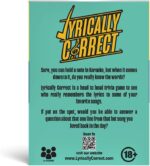 Lyrically Correct '90s R&B Expansion Pack - Music Trivia Card Game Add-On - Finish The Lyrics Challenge, Fun for Adults, Party or Family Night - Image 4