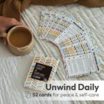 Allura & Arcia 52 Stress Less & Self Care Cards - Mindfulness & Meditation Exercises - Anxiety Relief & Relaxation - Image 3