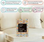 Allura & Arcia 52 Stress Less & Self Care Cards - Mindfulness & Meditation Exercises - Anxiety Relief & Relaxation - Image 5