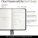 Becoming Your Future Self Journal – Featured On The Somatics framework – Guided Self Improvement and Reflection Journal for Women and Men – 63-Day Guided Transformation Journal - Image 5