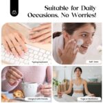 Beetles French Tips Press On Nails: 150 Pcs Pink Short Square Press On Nails Fake Nail Tips, Soft Gel Nail False Nails Art DIY Gifts For Women - Image 8