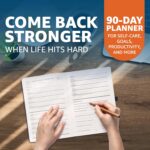 90 Day Goal Planner and Life Planner to Reclaim Your Purpose. Undated Daily, Weekly, Monthly Habit Tracker, Gratitude Journal, 10 Productivity Tools in One for Men & Women Ready to Rise Again - Image 3