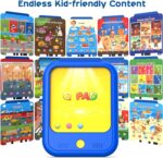 Kids Learning Tablet Educational Learning Pad for Toddlers 2-5 to Learn Alphabets, Numbers, Foods, Time, Music, Talking Cards for Toddlers，Learning Educational Toy Kids Gifts - Image 4