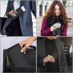 VOCHIC Money Wallet, Money Organizer for Cash with 6 Zippered Pocket Multipack Money Pouch, Cash Bill Organizer, Money Bag Small Travel Money Holder for Budgeting, Receipt and Tips - Image 6