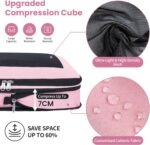 8 Set/6 Set/4 Set Compression Packing Cubes for Travel, Lightweight Vacation Travel Essentials, Travel Accessories for Suitcase Organizer Bags Set, Durable Luggage Organizer - Image 3