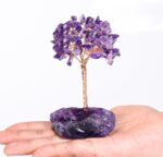 Amethyst Crystal Tree of Life,Money Tree Decorations,Crystals and Healing Stones,Reiki Positive Energy Gemstones,Purple Room Office Desk Feng Shui Decor Meditation Gifts for Women - Image 4