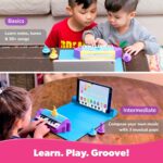 Plugo Tunes by PlayShifu (Kit+App): Interactive Piano Starter Kit for Ages 4-10 | Educational Musical Toys for Early Childhood | Perfect Music/Musical Gift for Boys & Girls (Works with tabs/mobiles) - Image 4