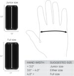 ONO Roller - Handheld Fidget Toy for Adults | Help Relieve Stress, Anxiety, Tension | Promotes Focus, Clarity | Compact, Portable Design (Junior Size/ABS Plastic, Black) - Image 4