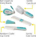 Safety 1st Deluxe Baby Healthcare and Grooming Kit, Arctic Blue, Newborn Baby Essentials, One Size, 25 Pieces - Image 7