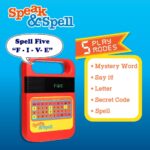 Speak & Spell Electronic Game - Educational Learning Toy, Spelling Games, 80s Retro Handheld Arcade, Autism Toys, Activity for Boys, Girls, Toddler, Ages 7+ - Image 3