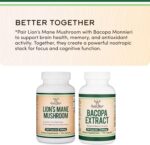 Organic Lions Mane Mushroom Capsules (120 Count), for Focus Support and Immune Health, Third Party Tested and Grown in The USA - by Double Wood - Image 7