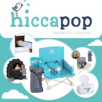 Hiccapop OmniBoost Travel Booster Seat with Tray for Baby | Folding Portable Seat for Dining Table, Camping, Beach, Grandma’s | Tip-Free Design Straps to Kitchen Chairs - Image 8