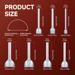 7Pcs Leather Craft Tools Precision Arc-Shaped Half Round Punch Set & Edge Cutters for Belt, Wallet, and Bag Making (Sizes from 10mm to 40mm) - Image 3