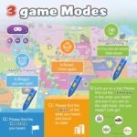 V2 Interactive Kids Map Bilingual United States Map for Kids Learning, Educational Talking USA Map Poster Geography Games Personalized Kid Toys for Boys & Girls Ages 3-12. - Image 6