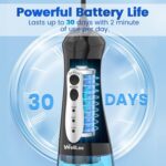 Water Flosser Dental Pick for Teeth, Portable Oral Irrigator Teeth Cleaner with High Water Pressure 5 Jet Tips, IPX7 Rechargeable Travel Water Flossing for Brace Orthodontic Gum Care - Image 5