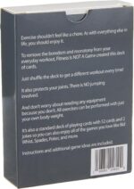 Low-Impact Exercise Playing Cards | 52-Card Deck | Bodyweight | All Fitness Levels | Strength Training and Cardio | at-Home Workout | Family Game Night | Fun - Image 5