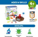 Learning Resources Fizzy Volcano - 13 Pieces, Ages 4+, Preschool Science Lab Kits, Experiments STEM Toys for Kids, Classroom Must Haves - Image 6