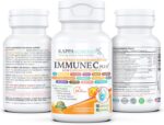 Quercetin 1,000mg, Vitamin C 1,000mg, Zinc 50mg, Vitamin D3 5,000iu, Selenium, Copper, Acerola, Ginger, Rutin, Bitter Orange, Rose Hips, Echinacea, Immune C Plus, 14 in 1 Immune C Plus (90 Count) - Image 3